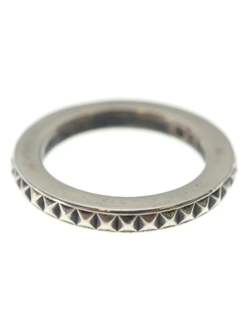 Chrome Hearts Tfp Pnk Big True Punk Big Ring Silver